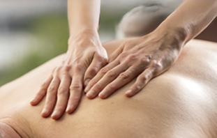 Relaxation massage therapy at Milton Physiotherapy clinic